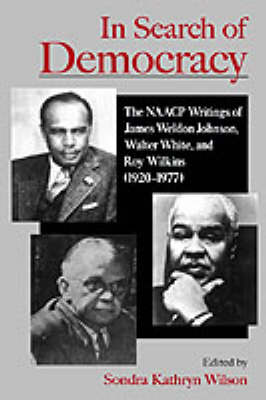 Book cover for In Search of Democracy