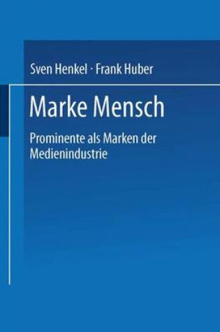 Cover of Marke Mensch