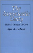 Book cover for The Iconoclastic Deity