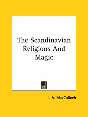 Book cover for The Scandinavian Religions and Magic