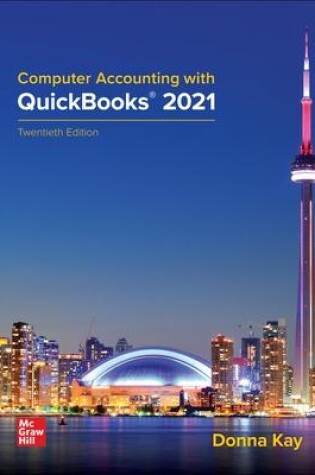 Cover of Computer Accounting with QuickBooks 2021