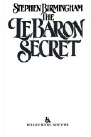 Cover of Lebaron Secret