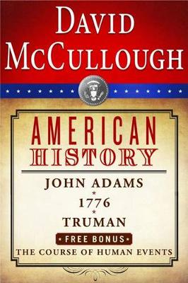 Book cover for David McCullough American History E-book Box Set