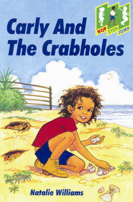 Book cover for Hop Step Jump; Carly & the Crab Holes