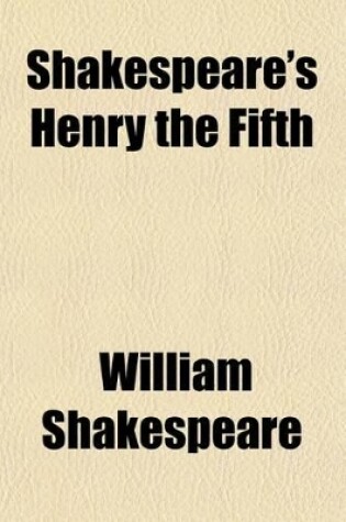 Cover of Shakespeare's Henry the Fifth