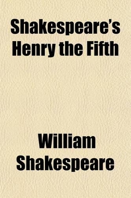 Book cover for Shakespeare's Henry the Fifth