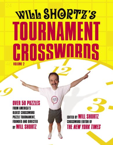 Book cover for Will Shortz's Tournament Crosswords