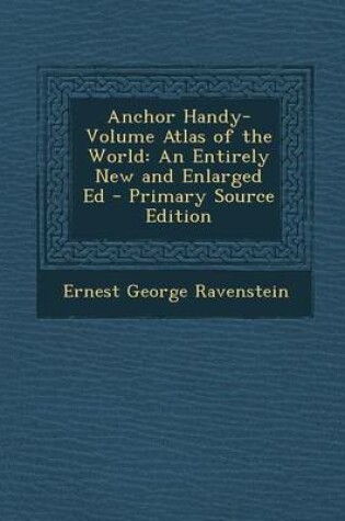 Cover of Anchor Handy-Volume Atlas of the World