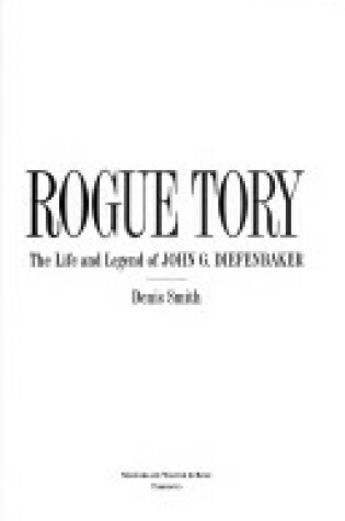 Cover of Rogue Tory O/P