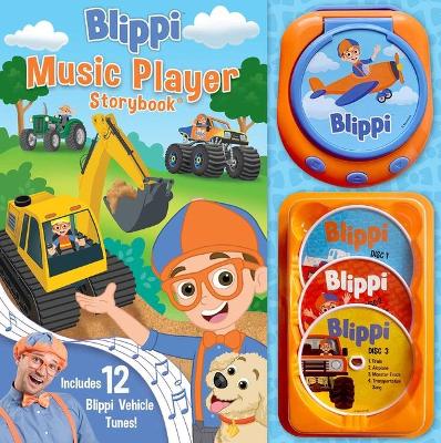 Book cover for Blippi: Music Player Storybook