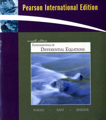 Book cover for Fundamentals of Differential Equations bound with IDE CD (Saleable Package)