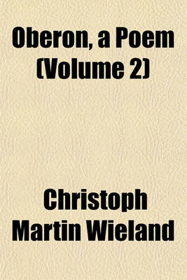 Book cover for Oberon, a Poem (Volume 2)