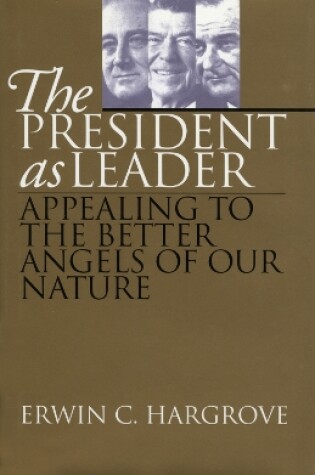 Cover of The President as Leader