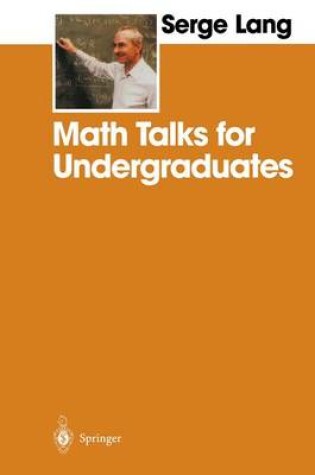 Cover of Math Talks for Undergraduates