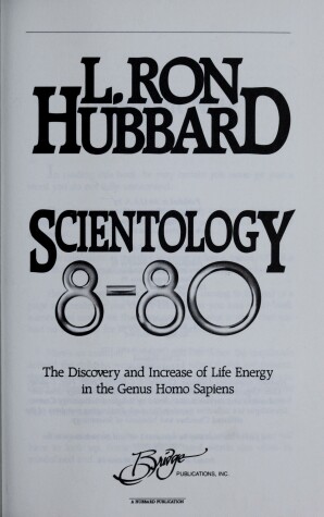 Cover of Scientology 8-80