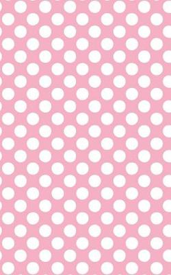 Book cover for Polka Dots - Pale Pink 101 - Lined Notebook With Margins 5x8