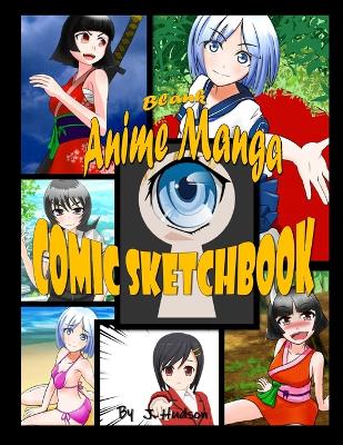 Book cover for Blank Anime Manga Comic Sketchbook