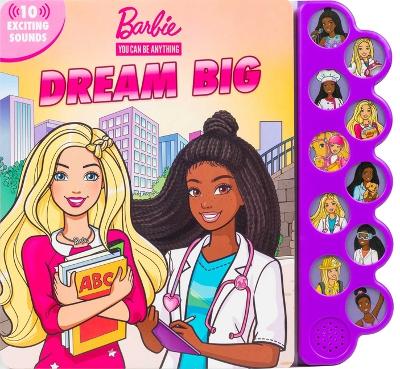 Book cover for Barbie: You Can Be Anything: Dream Big!