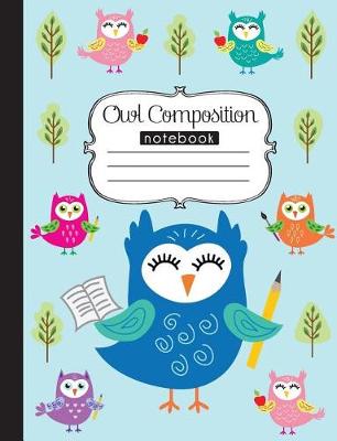 Book cover for Owl Composition Notebook