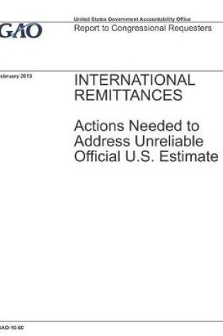 Cover of International Remittances