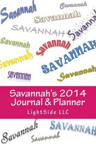 Cover of Savannah's 2014 Journal & Planner