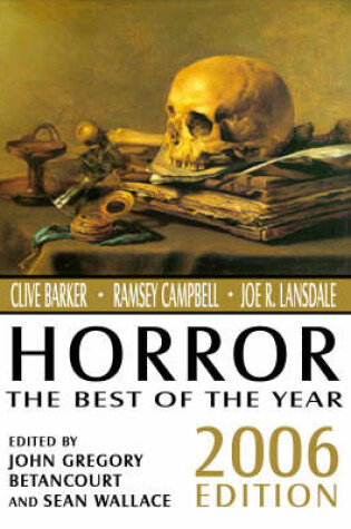 Cover of Horror: The Best of the Year, 2006 Edition