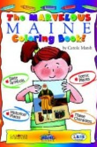 Cover of Marvelous Maine Color Bk