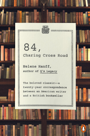 Cover of 84, Charing Cross Road