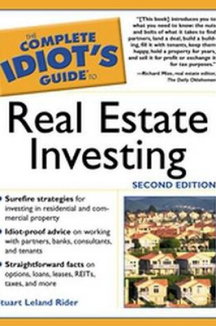 Cover of Real Estate Investing Cig