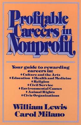 Book cover for Profitable Careers in Non-profit