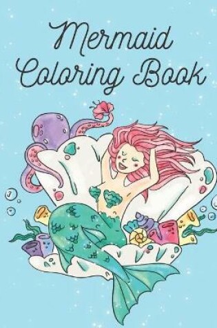 Cover of Mermaid Coloring Book