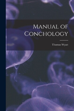 Cover of Manual of Conchology