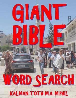 Book cover for Giant Bible Word Search