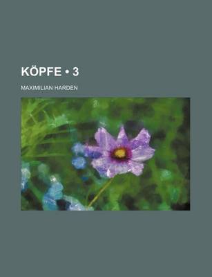 Book cover for Kopfe (3)