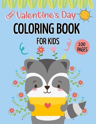 Cover of Valentine's Day Coloring Book for Kids