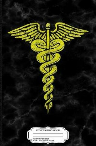 Cover of Vintage Caduceus Composition Notebook