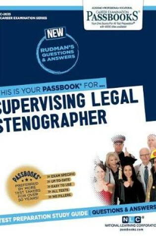 Cover of Supervising Legal Stenographer (C-2635)