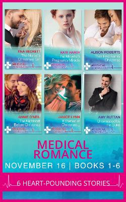 Book cover for Medical Romance November 2016 Books 1-6