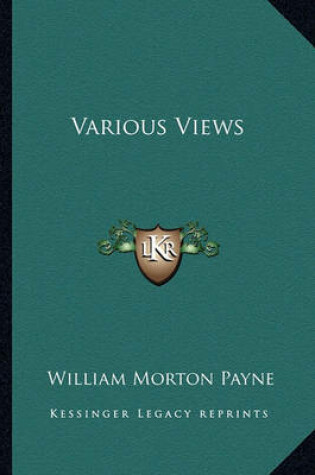 Cover of Various Views