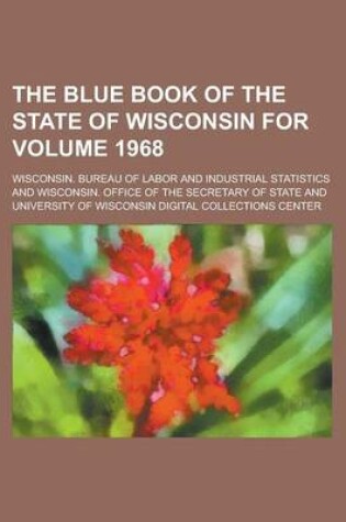 Cover of The Blue Book of the State of Wisconsin for Volume 1968