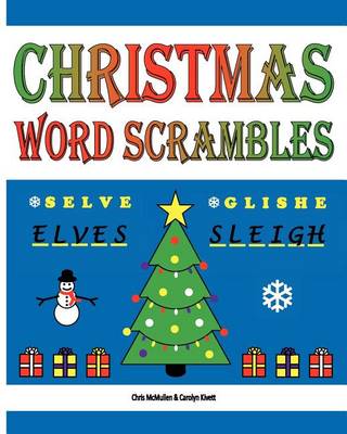 Book cover for Christmas Word Scrambles