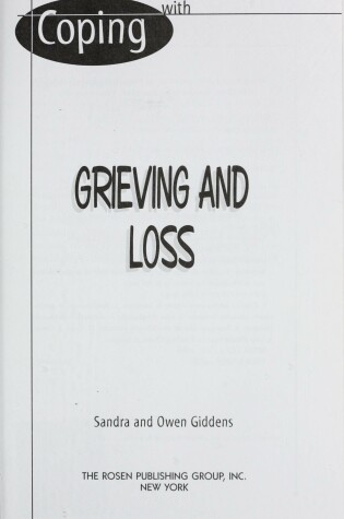 Cover of Coping with Grieving and Loss