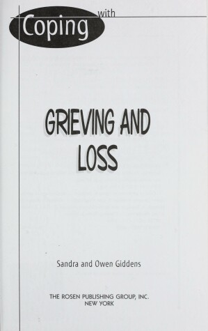 Book cover for Coping with Grieving and Loss