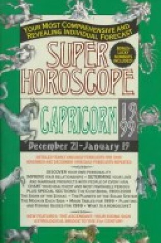 Cover of Super Horoscope: Capricorn 199