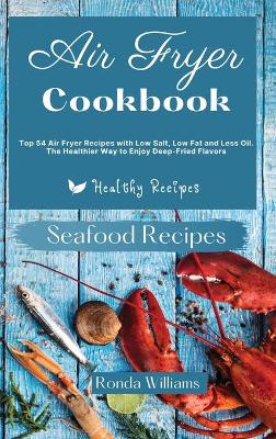 Book cover for Air Fryer Cookbook Seafood Recipes