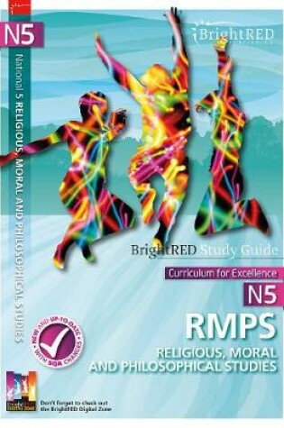 Cover of BrightRED Study Guide National 5 RMPS (Religious, Moral and Philosophical Studies)