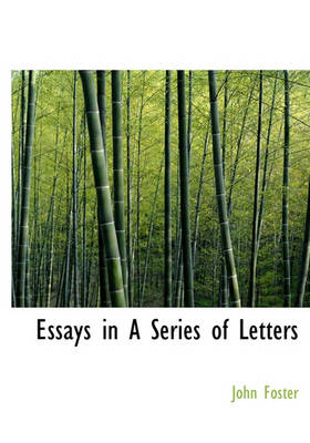 Book cover for Essays in a Series of Letters