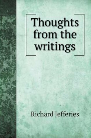 Cover of Thoughts from the writings