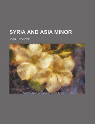 Book cover for Syria and Asia Minor