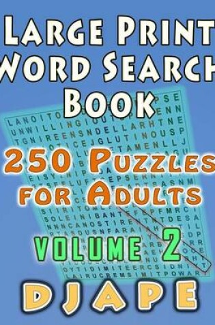 Cover of Large Print Word Search Book